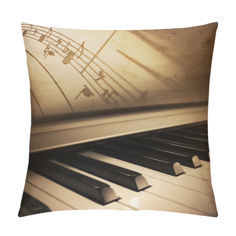 Personality  Piano Elegance Pillow Covers