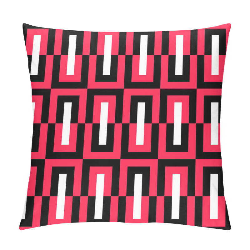 Personality  Seamless Rectangles Pattern Pillow Covers