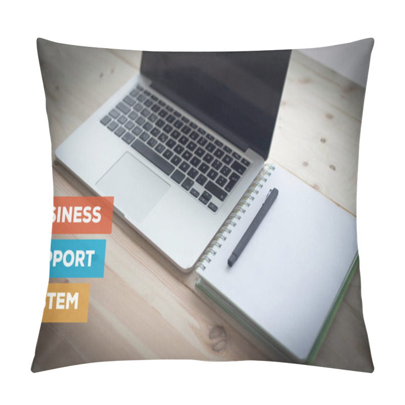 Personality  BUSINESS SUPPORT SYSTEM CONCEPT Pillow Covers