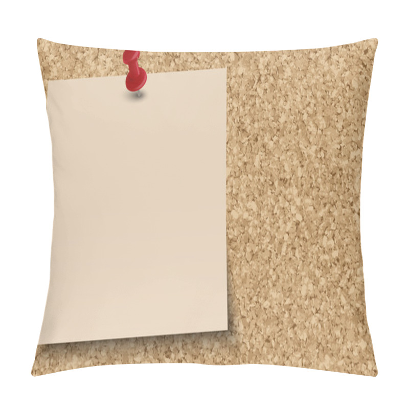 Personality  Cork Pinboard With Note Paper Pillow Covers