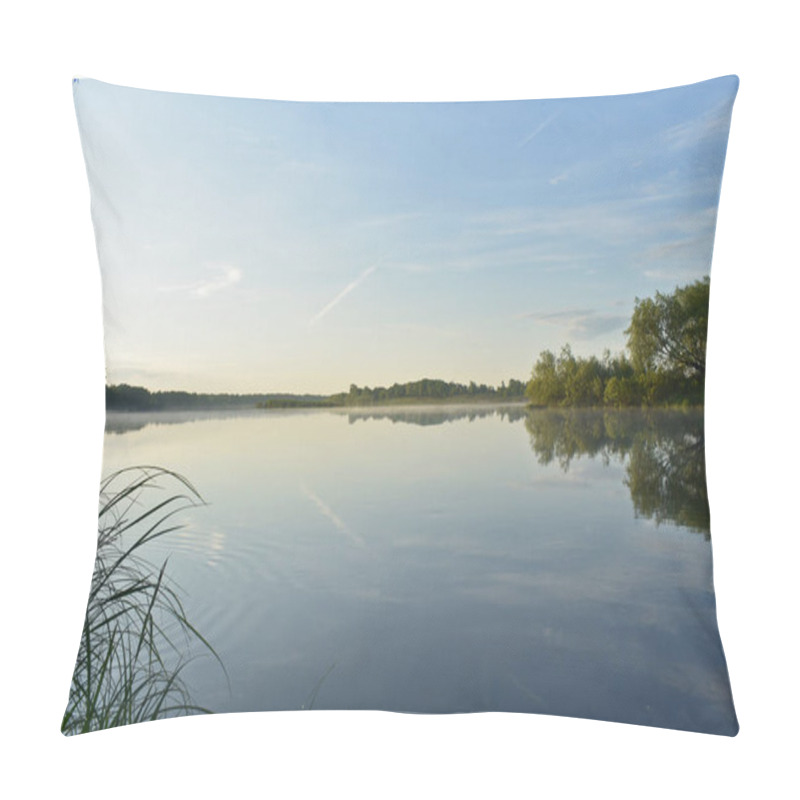 Personality  Big River Quiet Summer Morning Pillow Covers