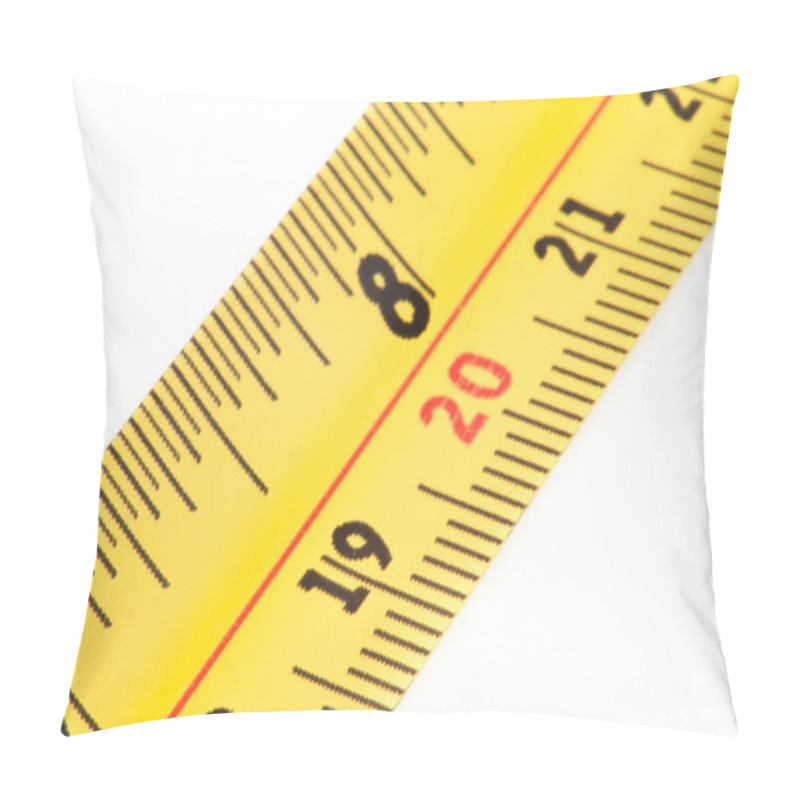 Personality  Close Up Of Measure Tape Pillow Covers