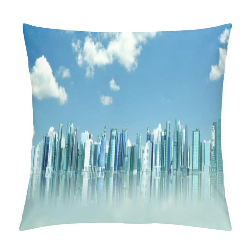 Personality  Futuristic City Pillow Covers