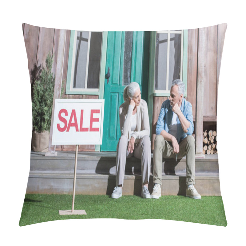 Personality  Couple Selling Their House Pillow Covers