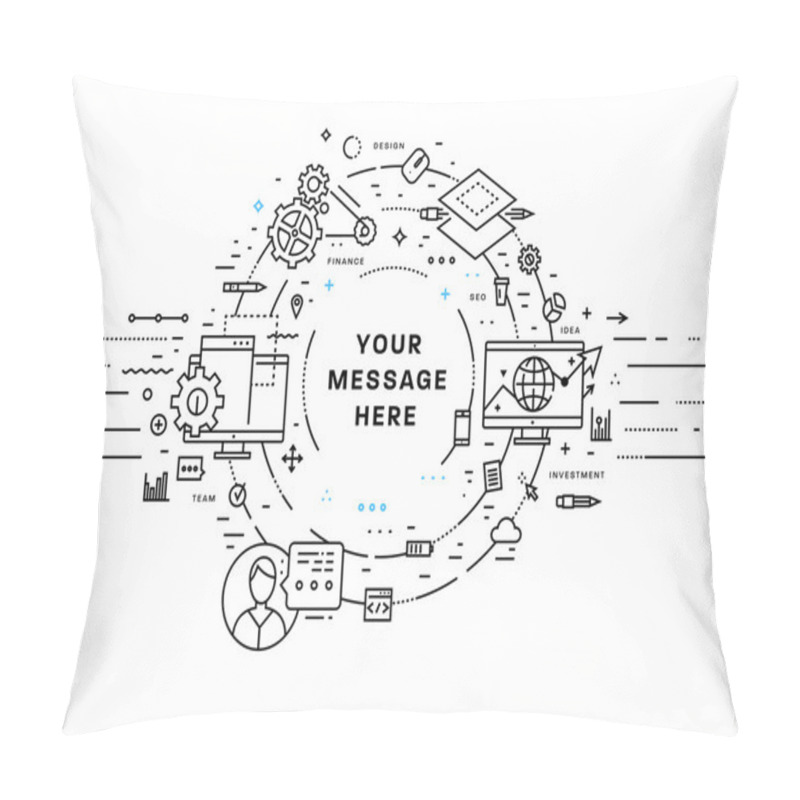 Personality  Set Of Application Development Pillow Covers