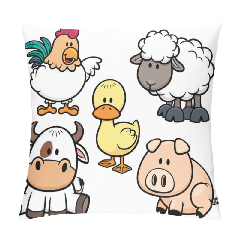 Personality  Animals Farm Pillow Covers