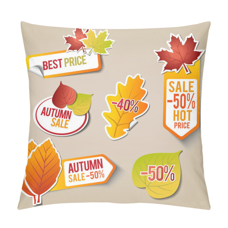 Personality  Autumn Sale Stickers Pillow Covers