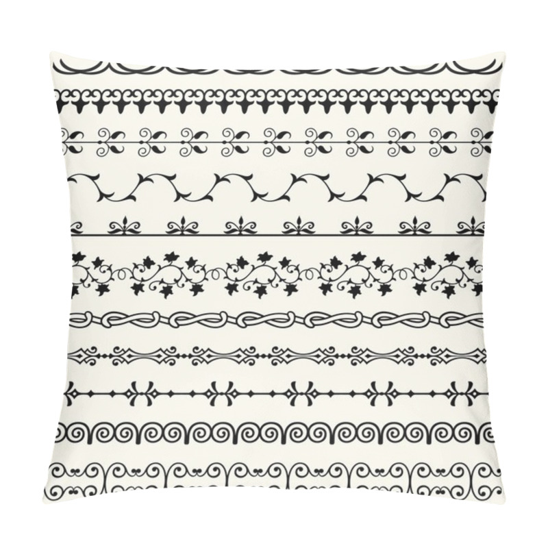 Personality  Design Horizontal Elements Pillow Covers