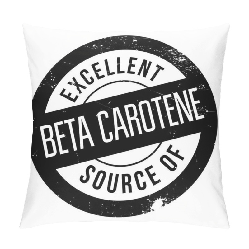 Personality  Excellent Source Of Beta Carotene Stamp Pillow Covers