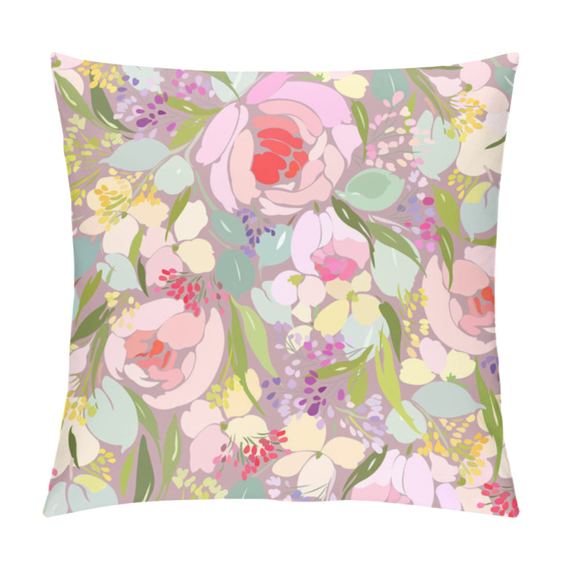 Personality  Bright Floral Ornament Pillow Covers