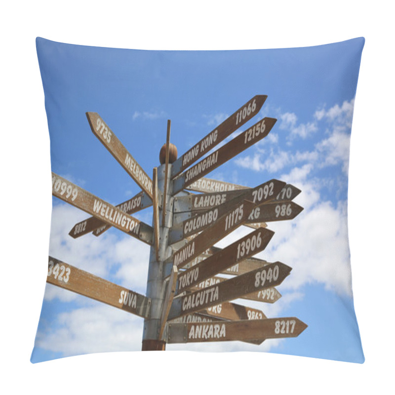 Personality  Signpost Pillow Covers