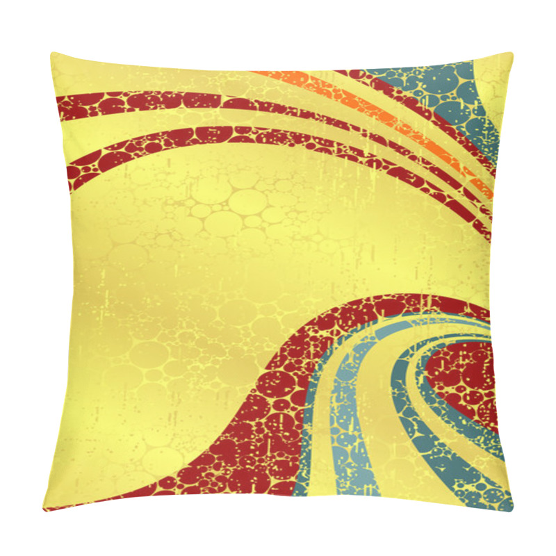 Personality  Gold Stripped Background Pillow Covers