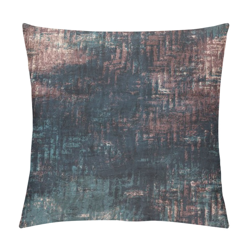 Personality  Seamless Blue Pink Cream And Navy Surface Pattern Pillow Covers