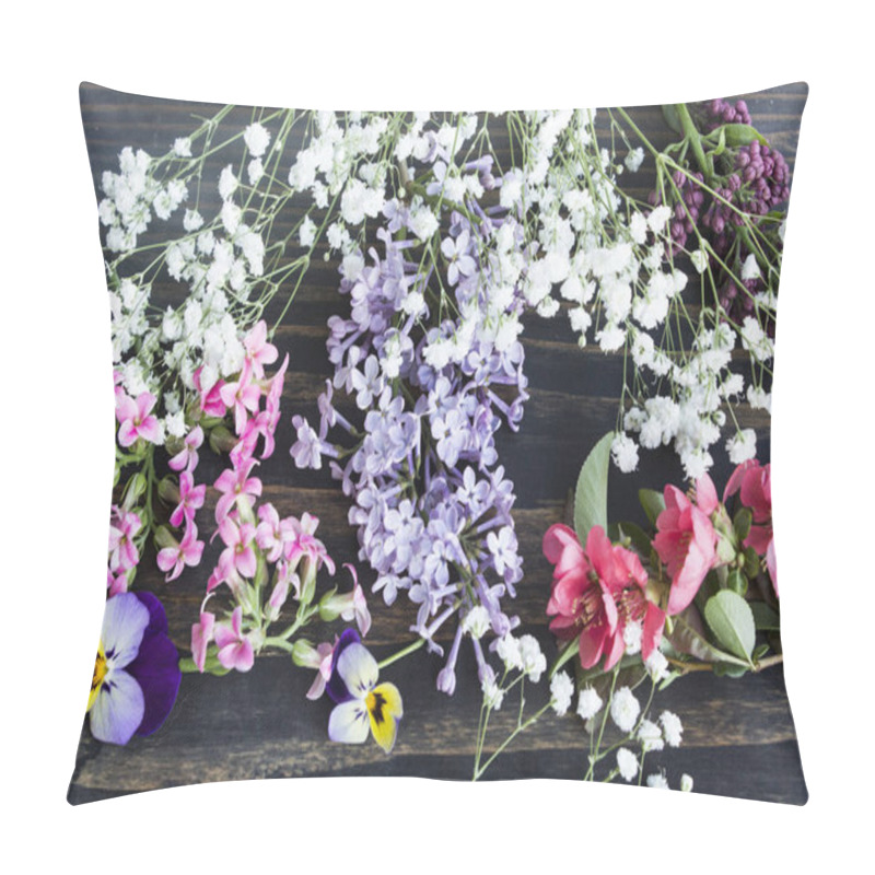 Personality  Various Spring Flowers Pillow Covers