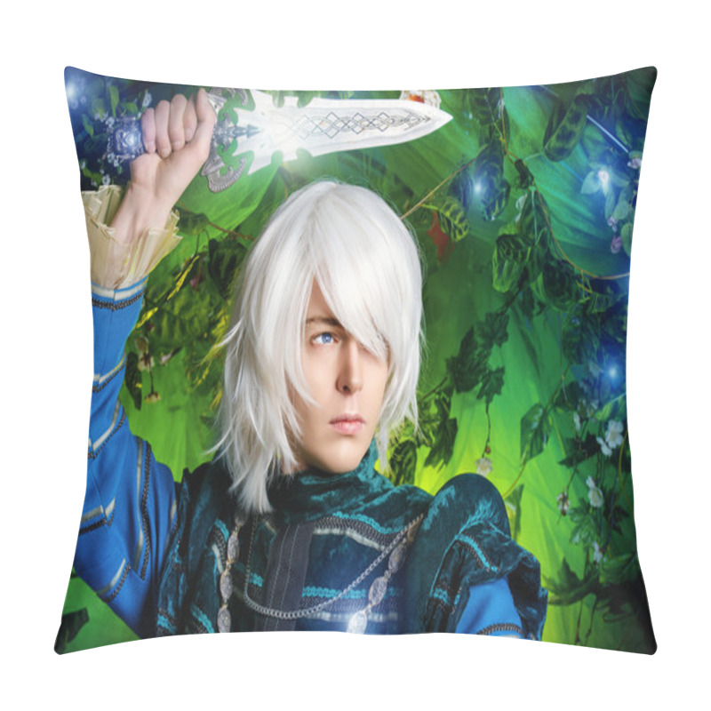 Personality  Blond Elf Pillow Covers