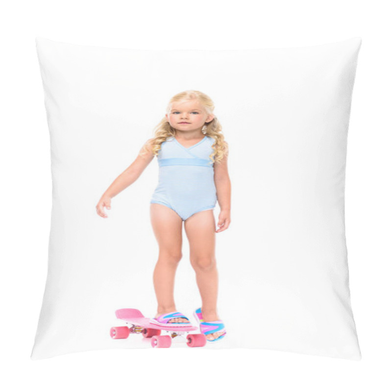 Personality  Child With Skateboard  Pillow Covers