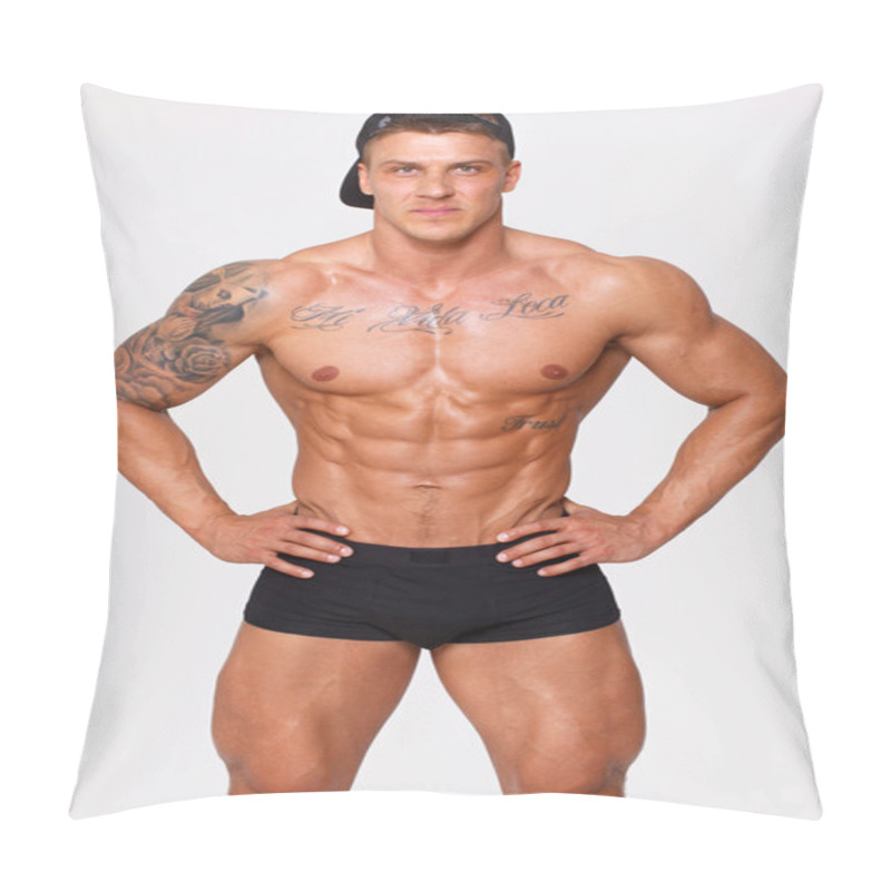 Personality  Sexy Man Is Holding Hands On His Body Pillow Covers