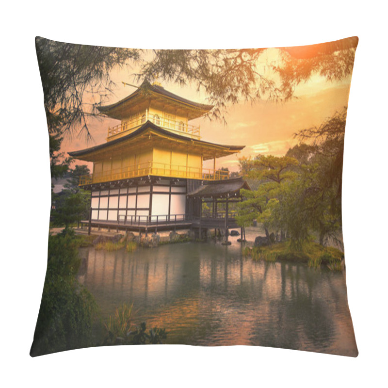 Personality  Kinkaku-ji Temple ,Temple Of The Golden Pavilion Kyoto Japan One Of Most Popular Traveling Destination  Pillow Covers