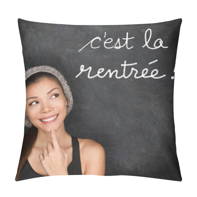 Personality  Cest La Rentree Scolaire - French Back To School Pillow Covers