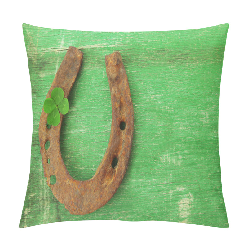 Personality  Old Horse Shoe Pillow Covers