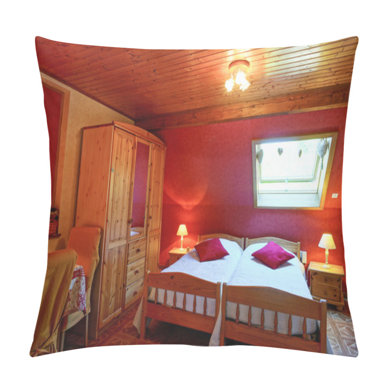 Personality  Countryside House Comfortable Interior In Alsacien Style Pillow Covers