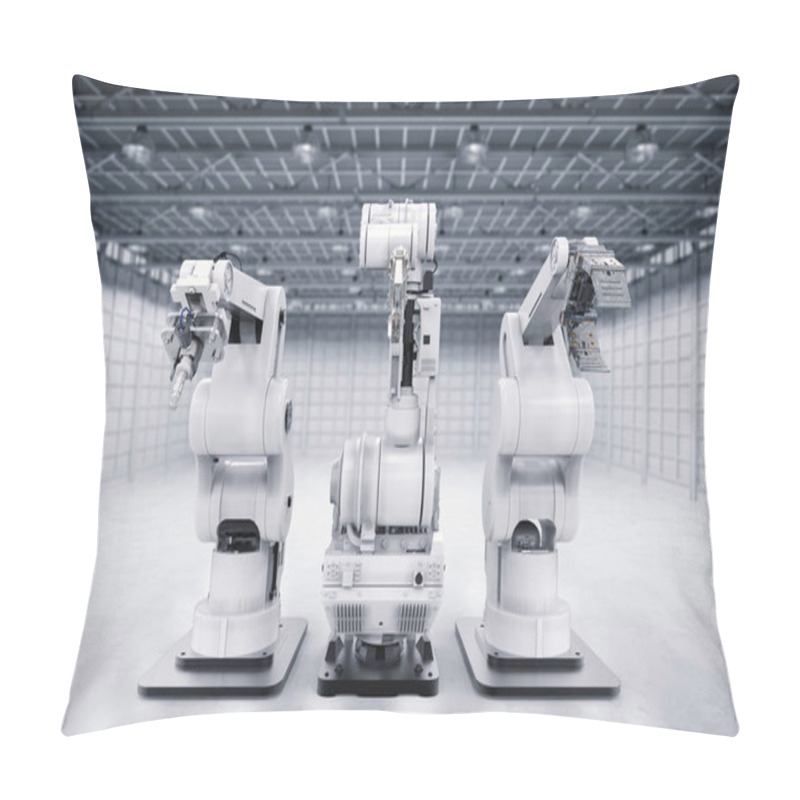 Personality  Robotic Arms In A Row Pillow Covers