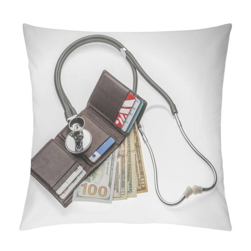 Personality  Checking Cost Of Health Care Or The Economy Pillow Covers