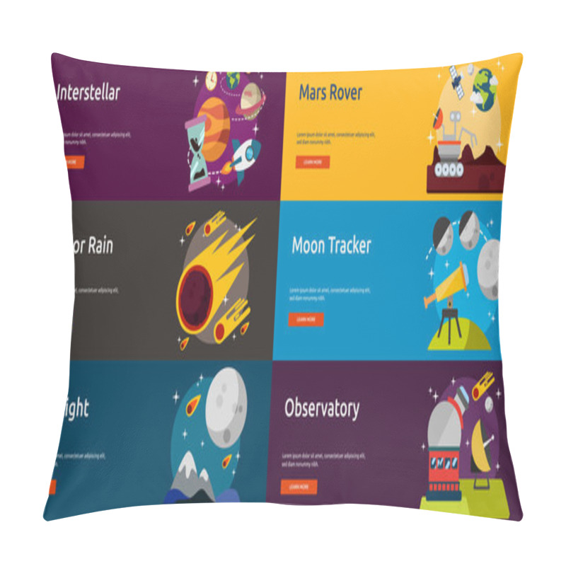 Personality  Space & Universe Pillow Covers