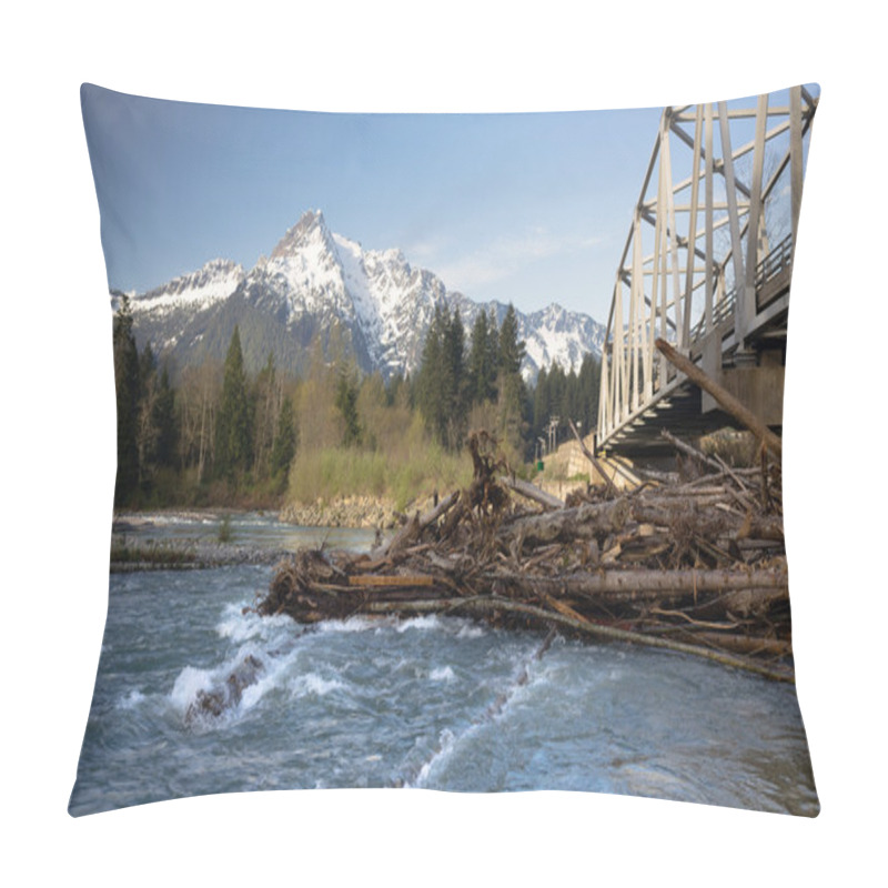 Personality  Whitehorse Mountain Darrington Washington North Cascade Mountain Range Pillow Covers