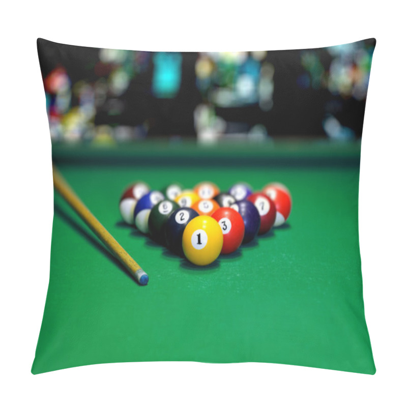 Personality  Billiards Pillow Covers