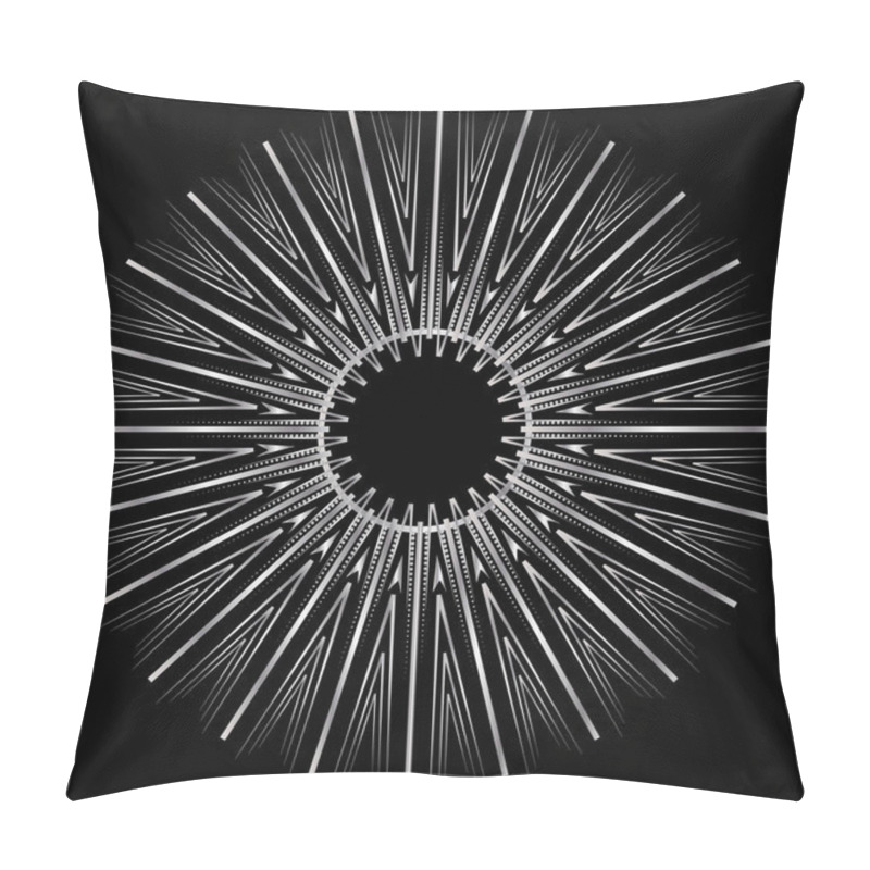 Personality  Sun Ray Fire Flare Blast Burst Explosion Effect EPS File For Editing As You Wish. NO Size Limitation As The File Is Vector. Premium Metallic Gradient Pattern Mandala Repetitive Design Symbol Vector Fireworks Night Shot Sky Shots. Pillow Covers