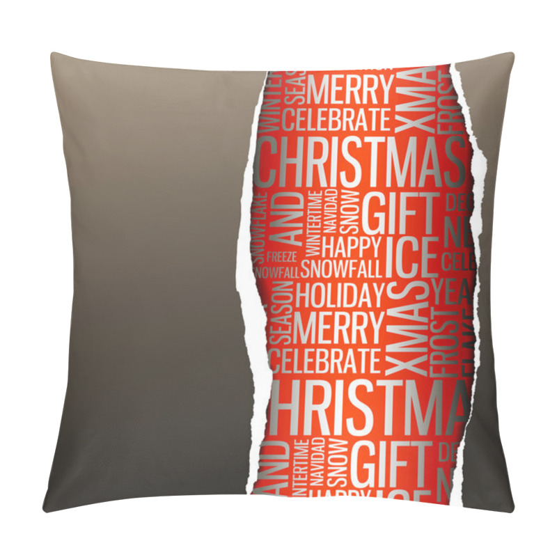 Personality  Abstract Christmas Card Pillow Covers