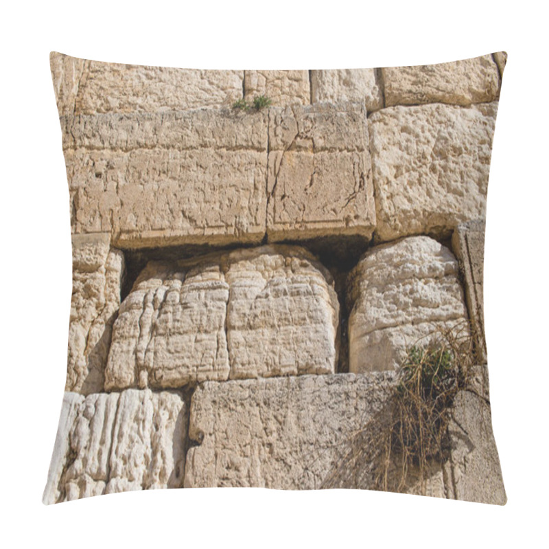 Personality  Jerusalem, Israel December 27, 2023 The Streets Of The Jewish Quarter Of The Old City Of Jerusalem. Jews Live In This Residential Area Of Jerusalem's Old City Pillow Covers