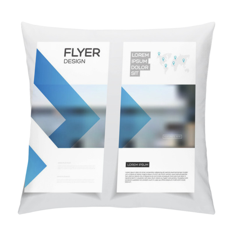 Personality  Business Brochure Design.  Pillow Covers