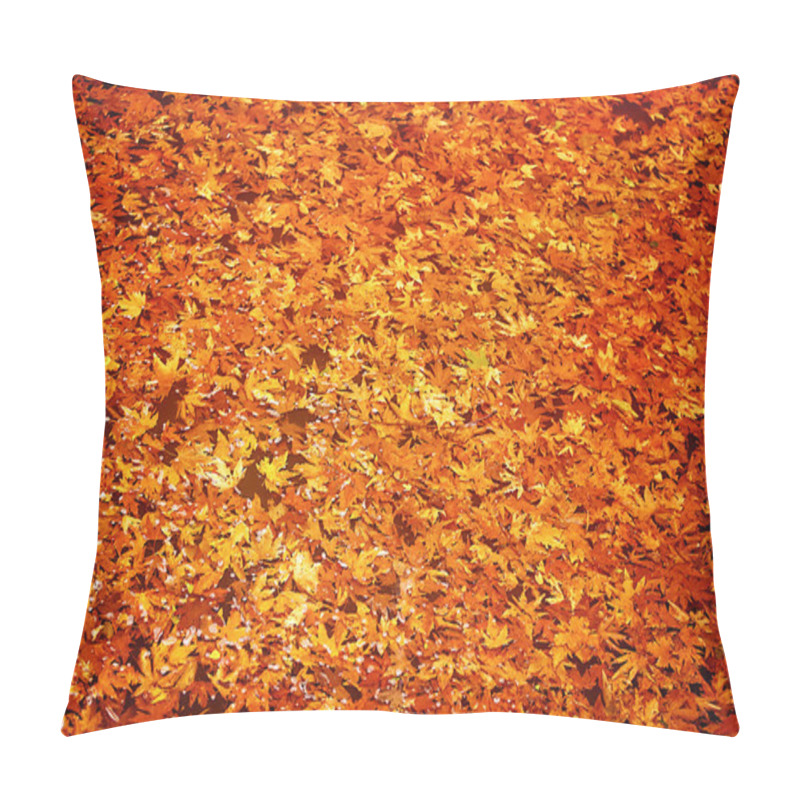 Personality  Autumn Leaves Background Pillow Covers