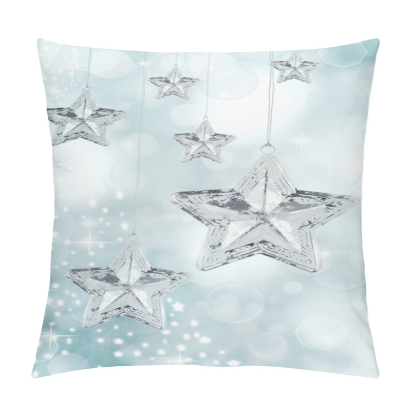 Personality  Christmas Star Ornaments Pillow Covers