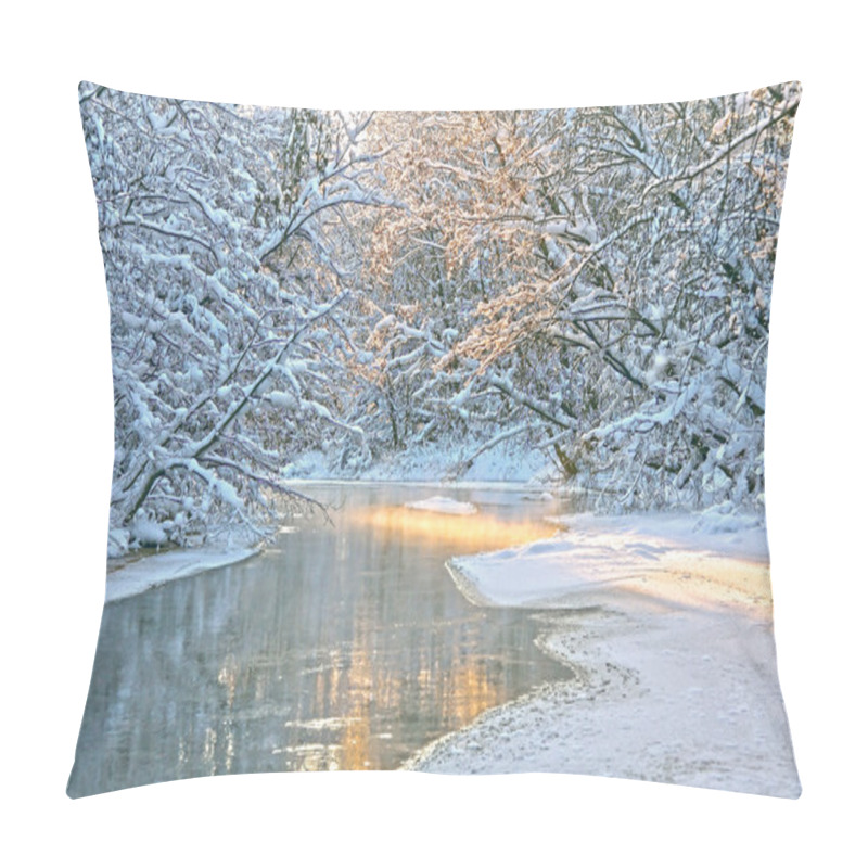 Personality  Winter Landscape Pillow Covers