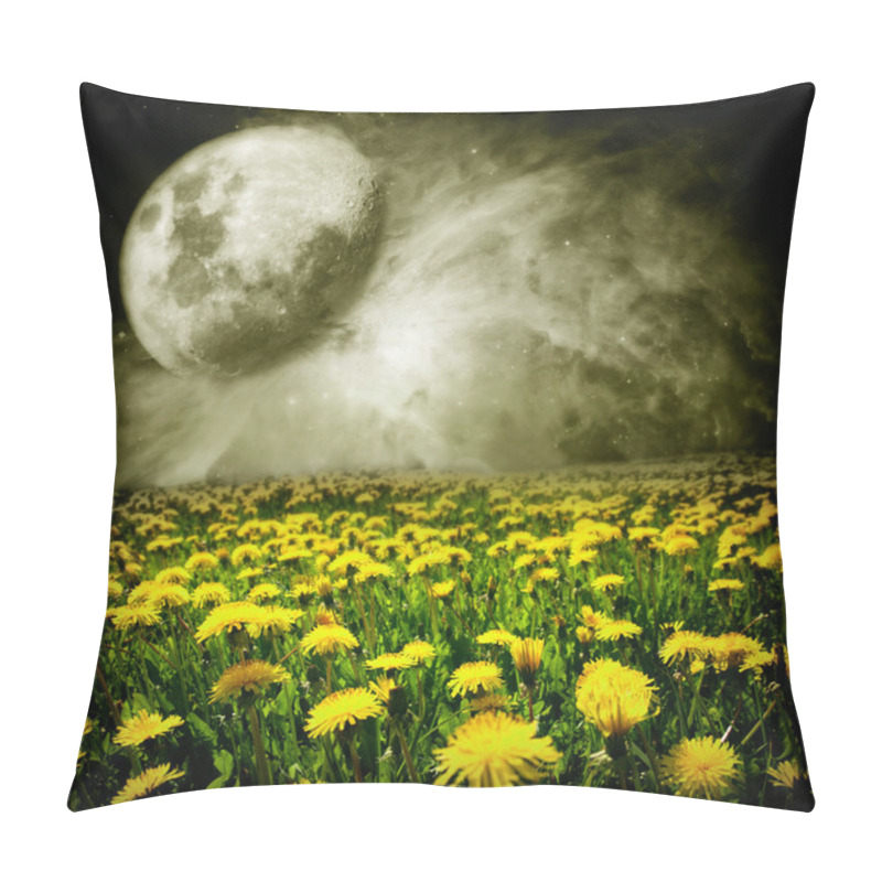 Personality  Dandelion Field Pillow Covers