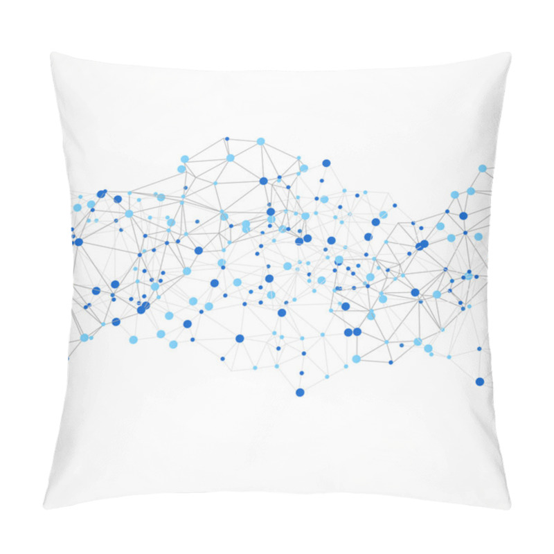 Personality  Polygonal Connection Structure Pillow Covers