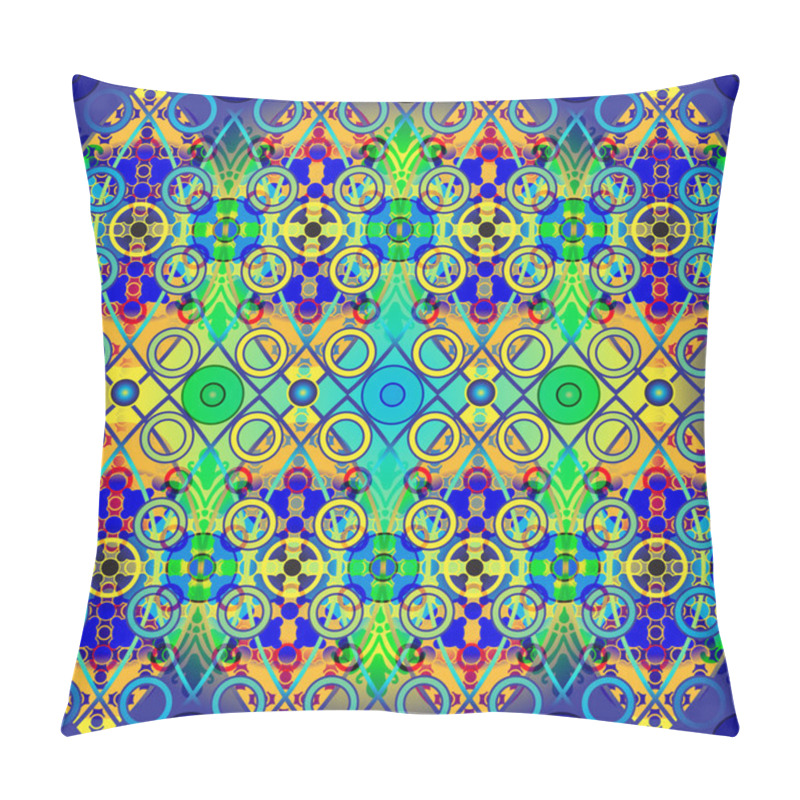 Personality  Abstract Symmetric Pattern Pillow Covers