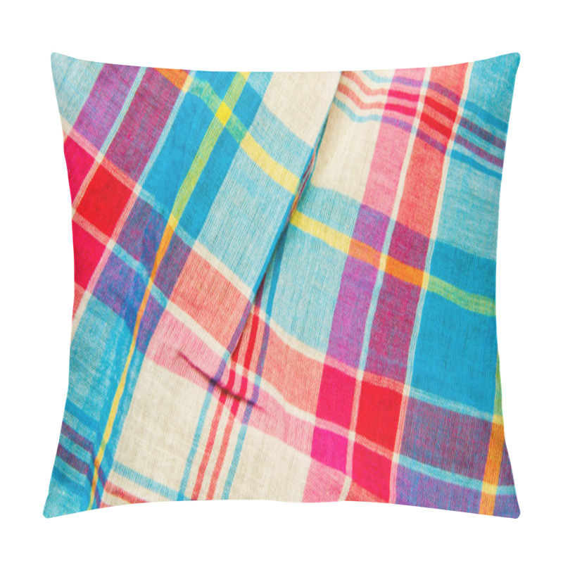 Personality  Checkered Cloth Texture Pillow Covers