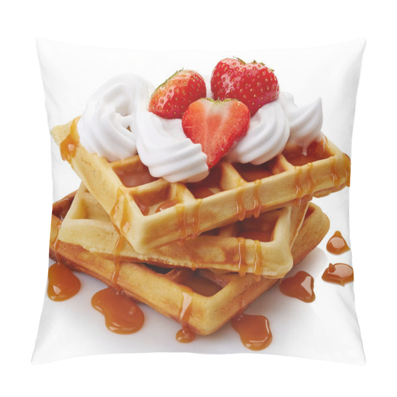 Personality  Belgian Waffles Pillow Covers