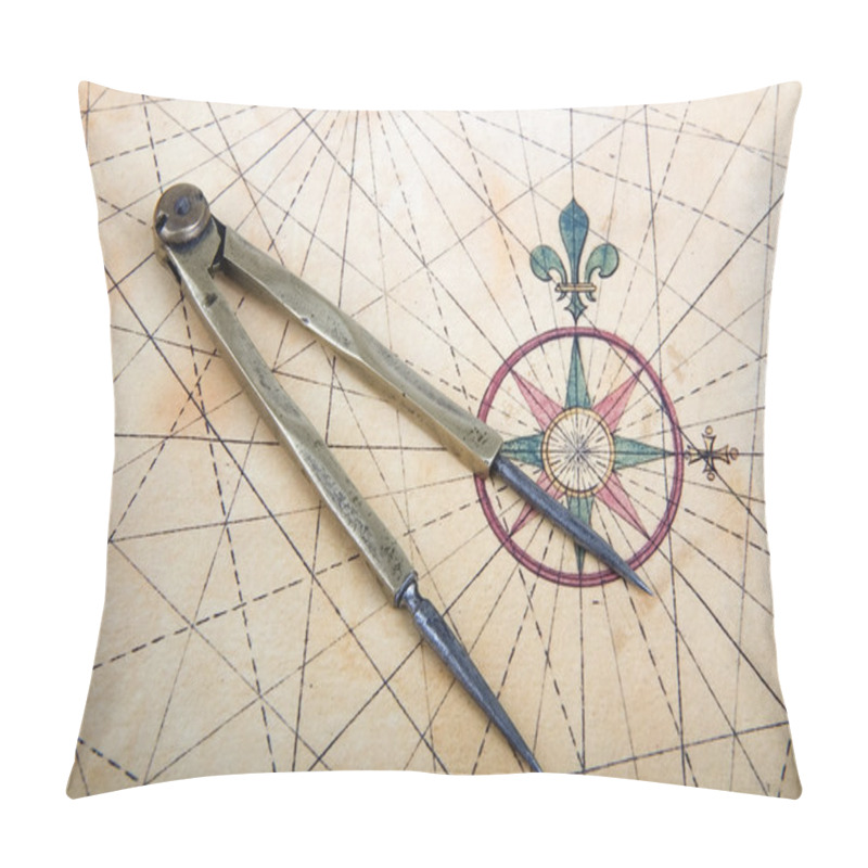 Personality  Ancient Brass Dividers Pillow Covers