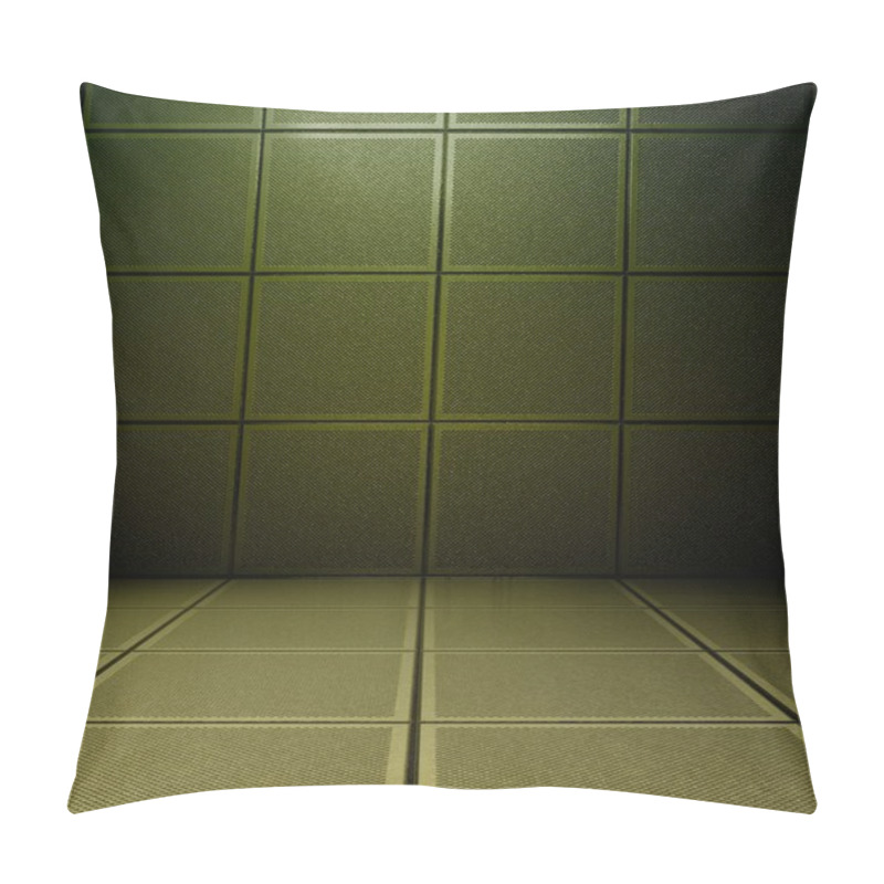 Personality  3d Concrete Or Metal Tiles Pillow Covers