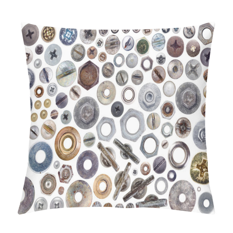 Personality  Screws And Nuts. Pillow Covers