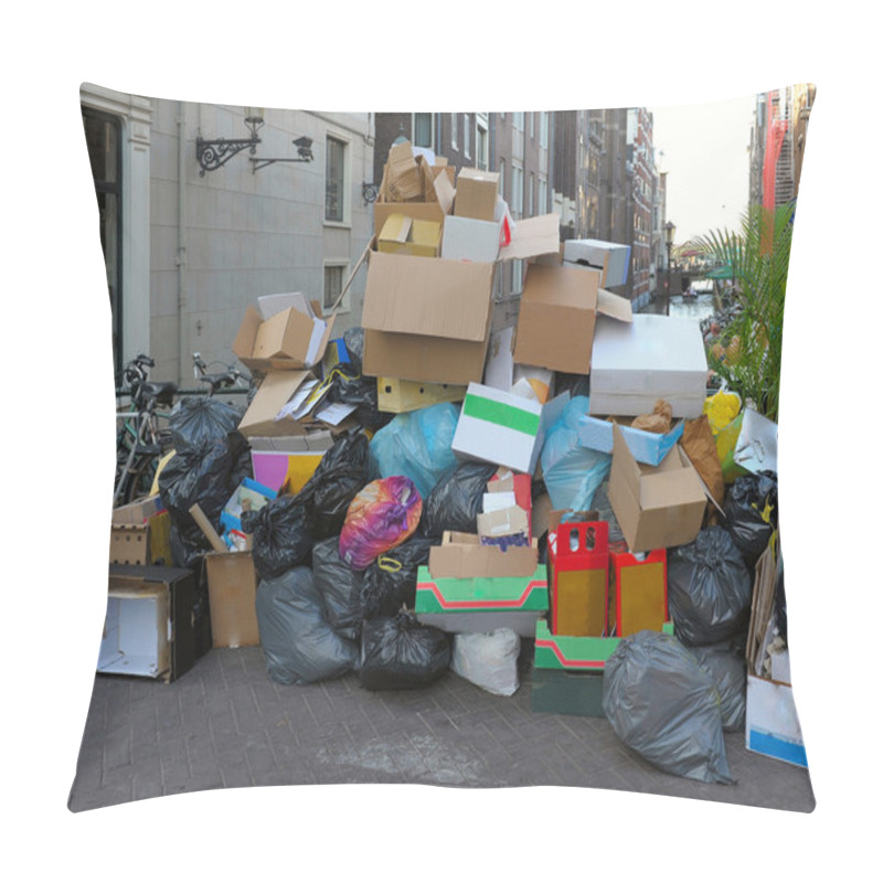 Personality  Dump Garbage On The Streets Pillow Covers