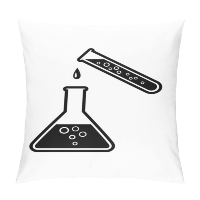 Personality  Laboratory Glass Pillow Covers