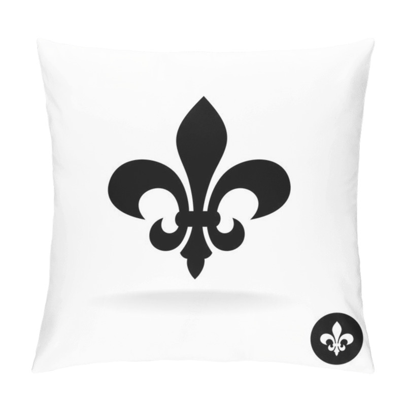 Personality  Elegant Black Silhouette Logo Pillow Covers