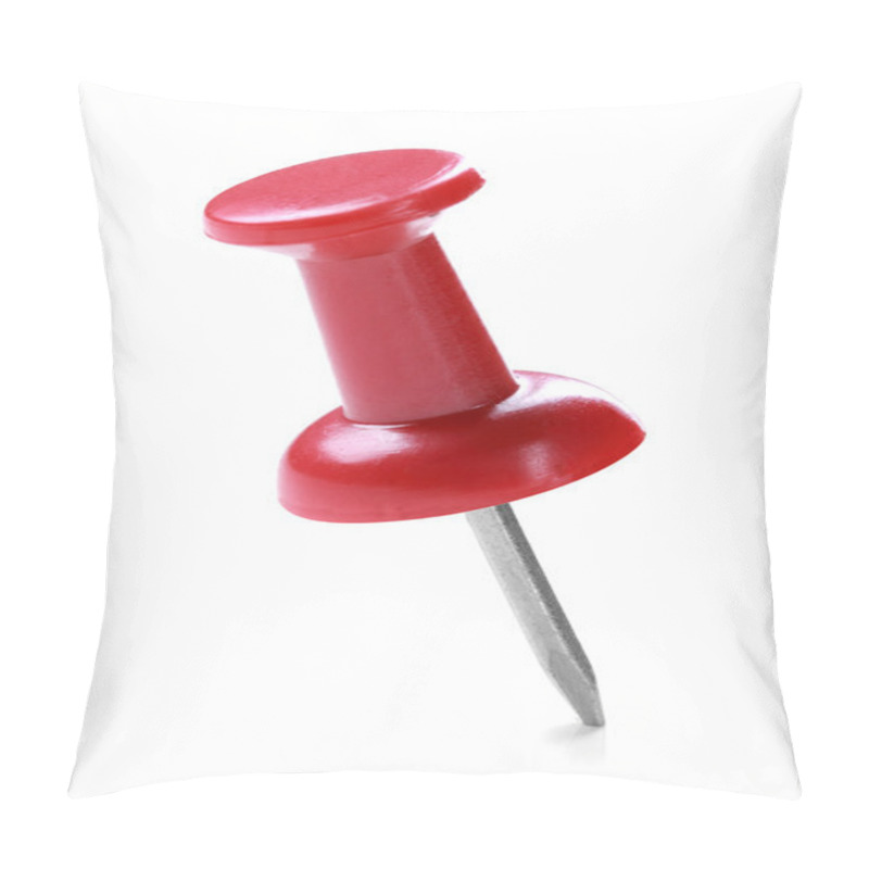 Personality  Close Up Of A Red Pushpin Pillow Covers