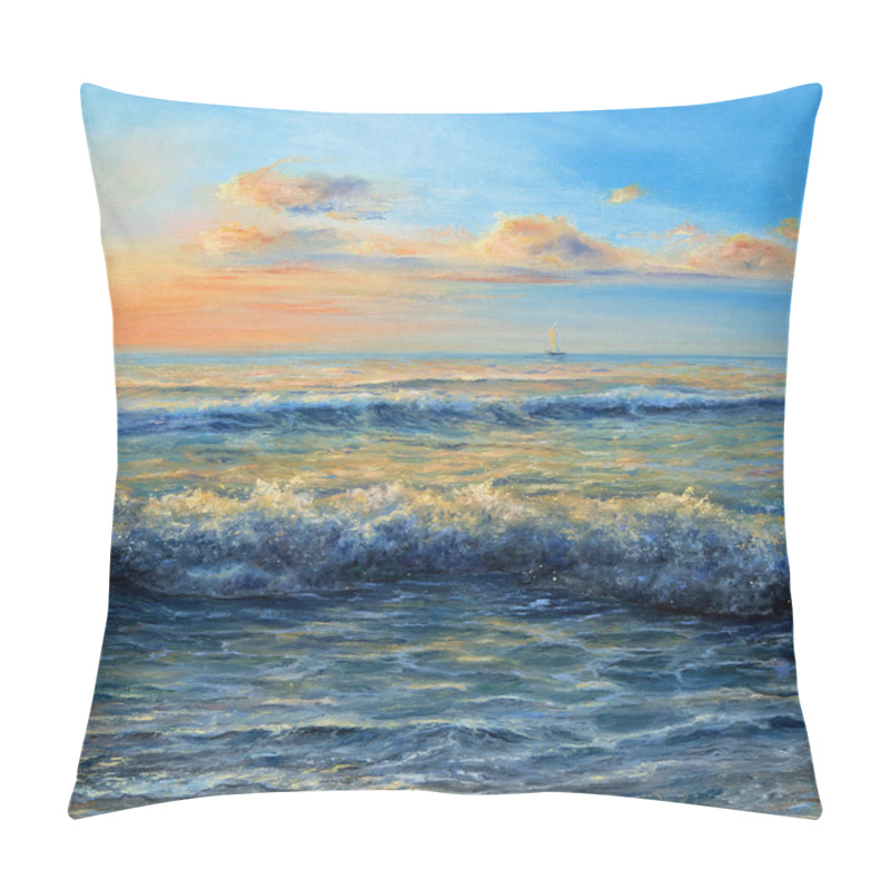 Personality  An Ocean Waves Pillow Covers